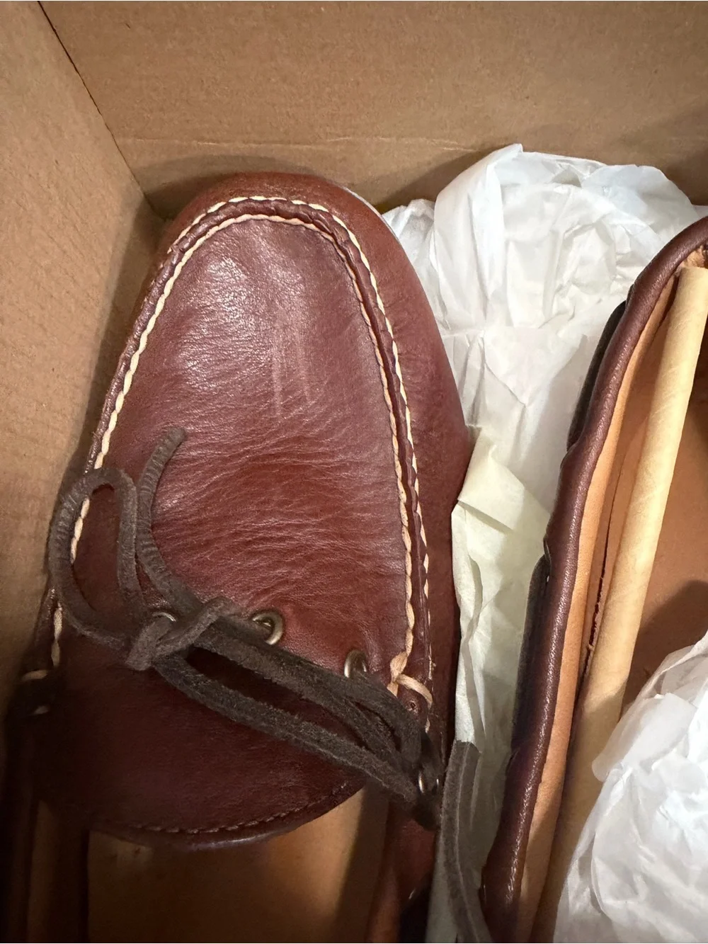 J crew saddle Lake shoes in leather
